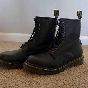 Doc Marten Matte Black Boots